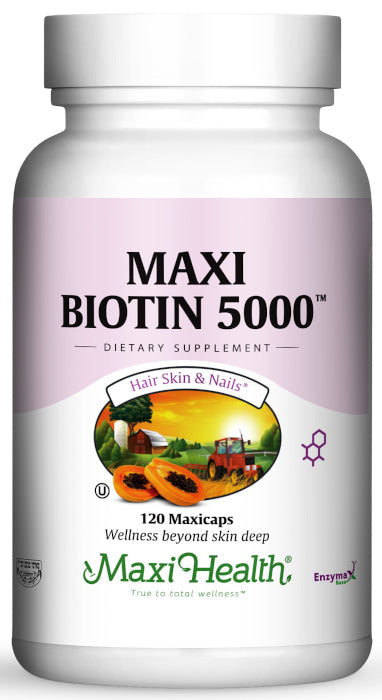 Biotin 5000, 120 Caps