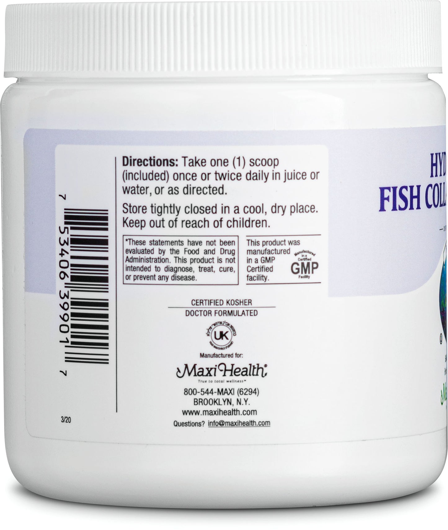 Hydrolyzed Fish Collagen Powder™