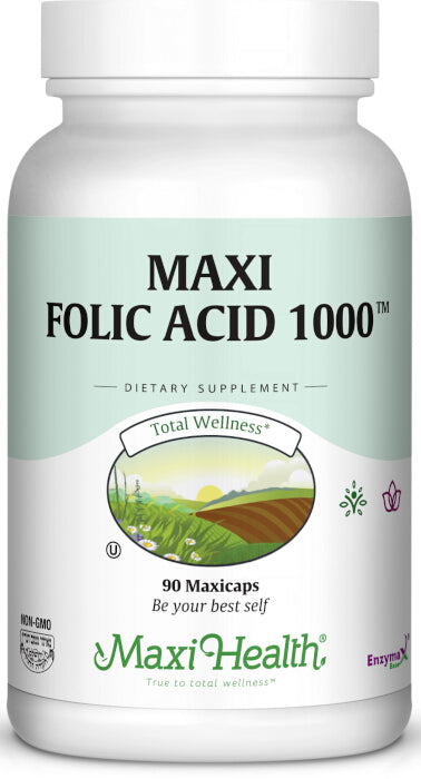 Folic Acid 1000, 90 Caps