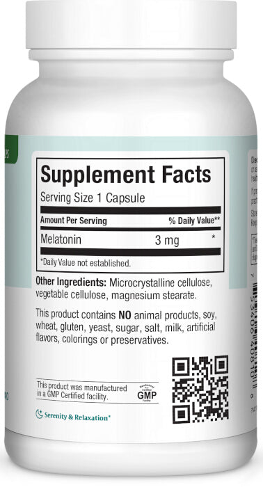 Maxi Melatonin™ 3 mg Capsules