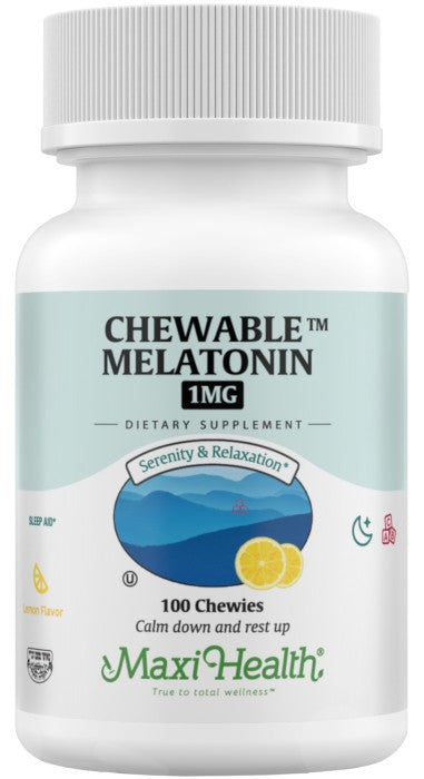 Chewable Melatonin (Lemon), 100 Chews