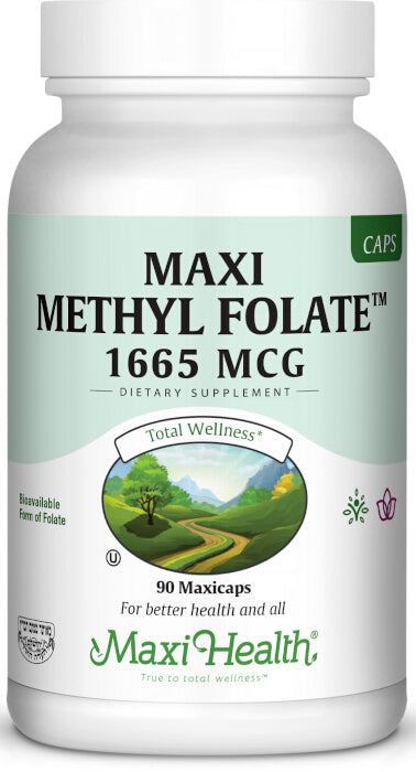 Methyl Folate 1665 Mcg, 90 Caps