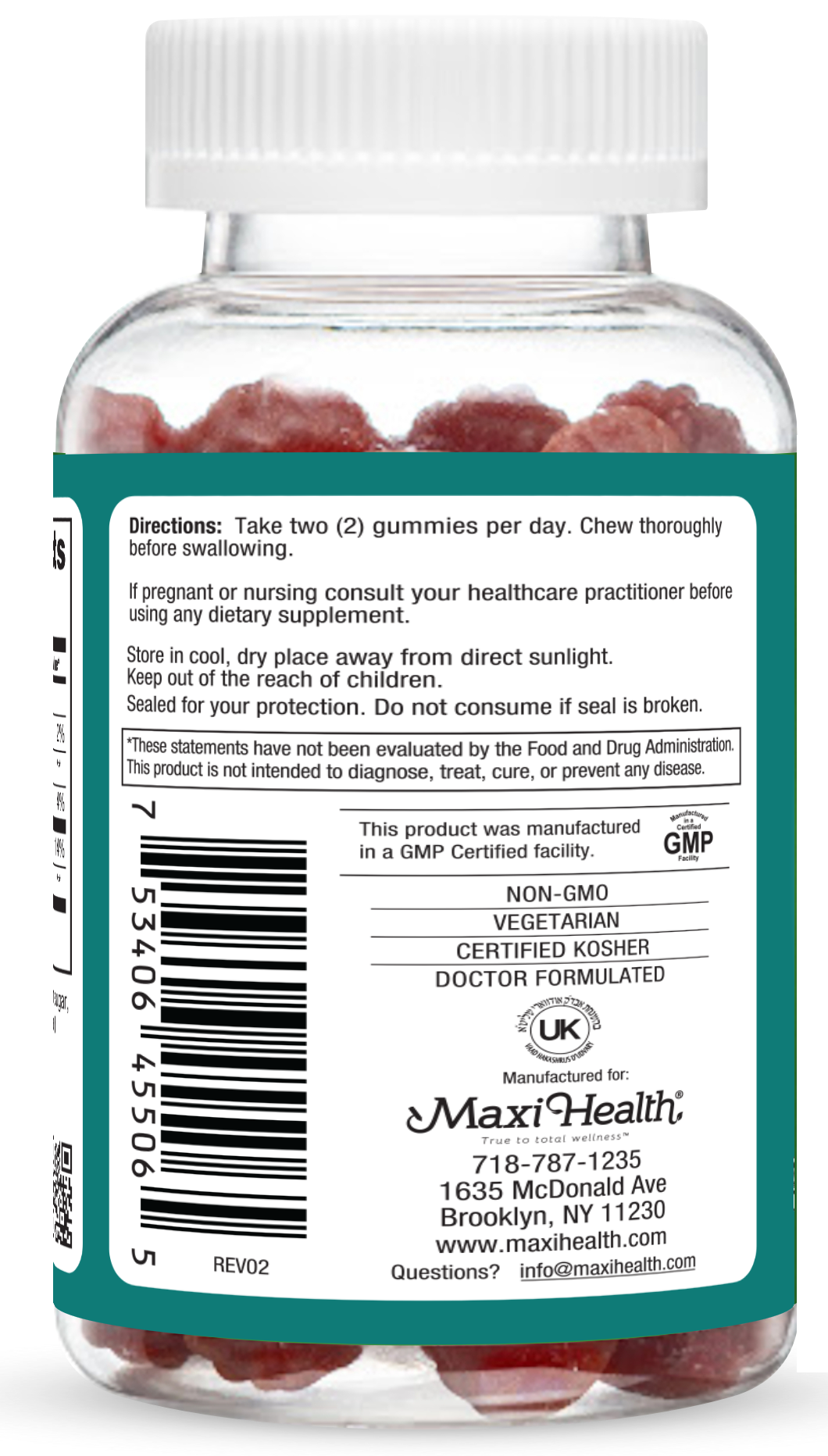 Maxi Magnesium Theanine Gummies