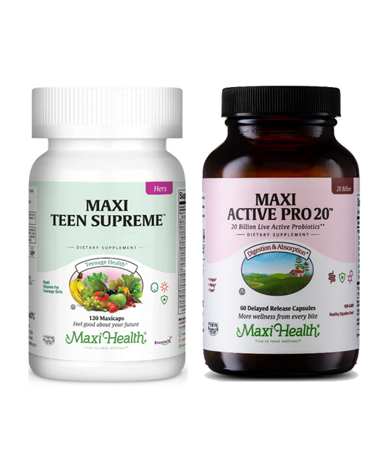 SPECIAL BUNDLE PRICING: Teens HER Wellness Power Pack 2-Month Supply with Free Shipping