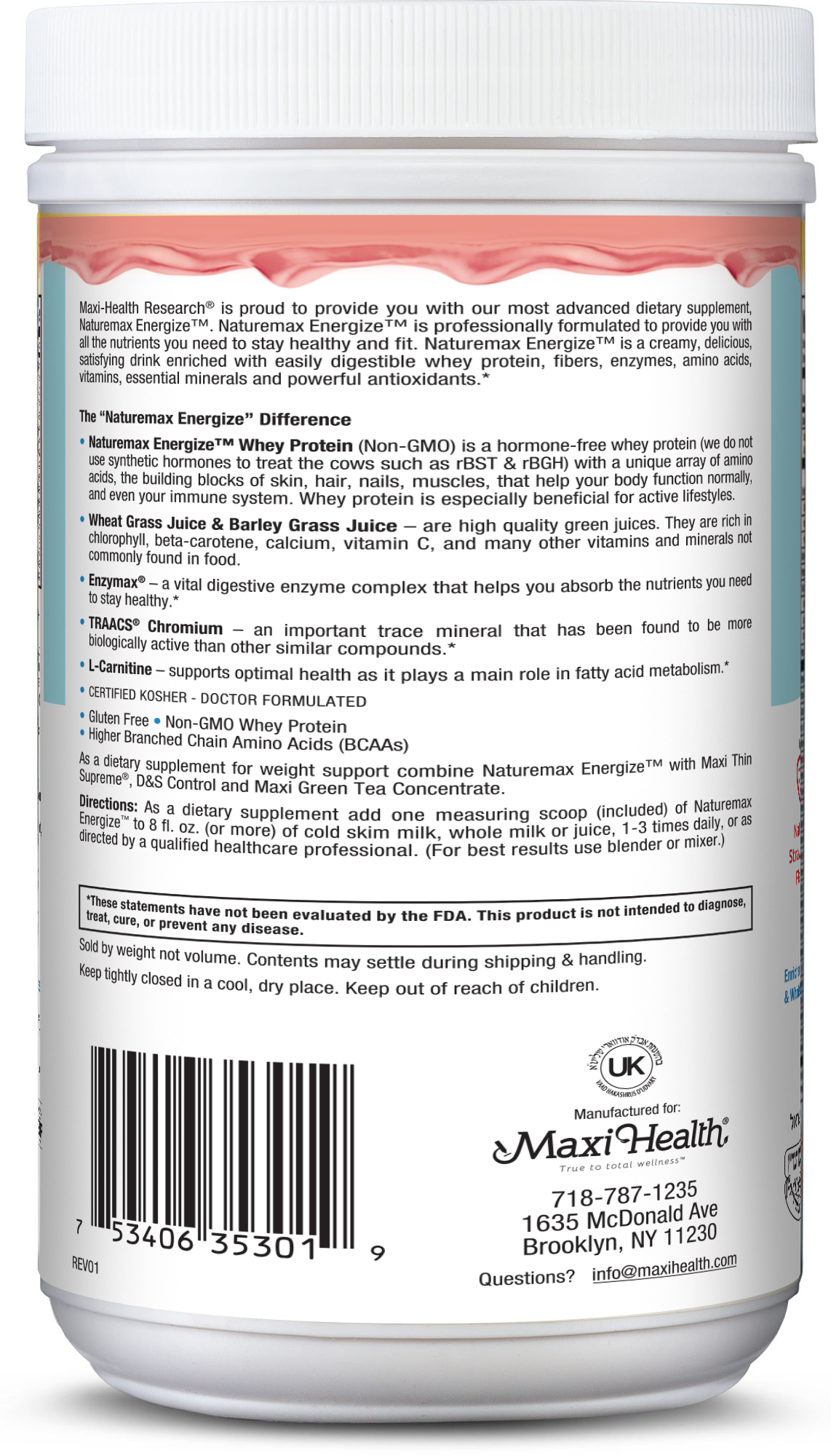 Naturemax Energize™ - Strawberry