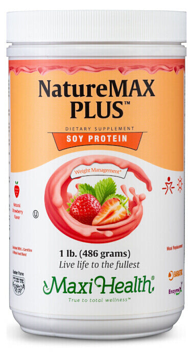 Naturemax Plus Strawberry (Soy), 1 Lb