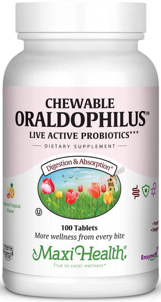 Chewable Oraldophilus™, 100 Chewable Tablets