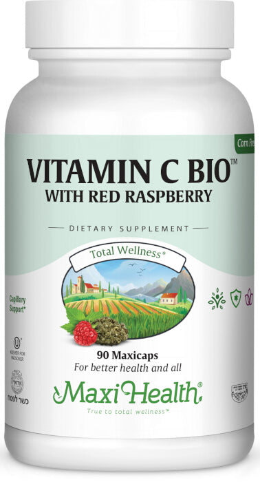Vitamin C Bio W/ Red Raspberry, 90 Caps