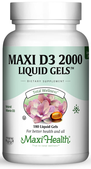 D3 Liquid Gels 2000 Iu, 180 Gels
