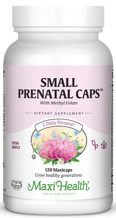 Small Prenatal Caps™ with Methyl Folate