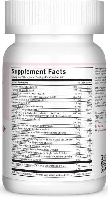 Small Prenatal Caps™ with Methyl Folate