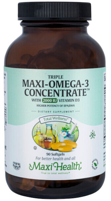 Triple Omega 3 - 2000 D3, 90 Gels