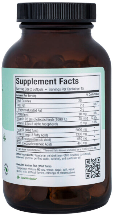 Triple Omega 3™ Concentrate (1000 IU D3)