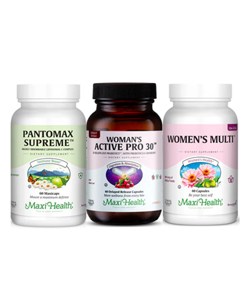 SPECIAL BUNDLE PRICING: Women's Wellness Power Pack – 2-Month Supply + Free Shipping