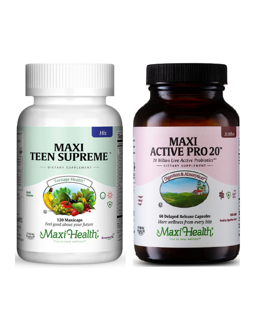 SPECIAL BUNDLE PRICING: Teens HIS Wellness Power Pack 2-Month Supply with Free Shipping