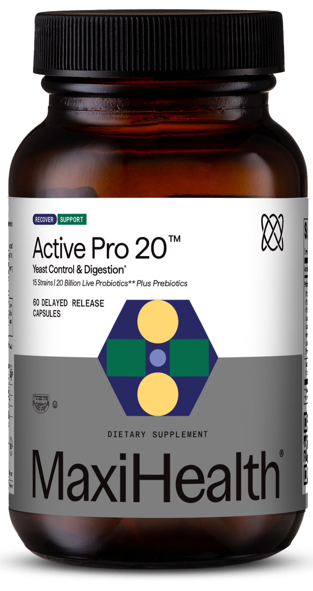 Maxi Active Pro 20™ with prebiotics