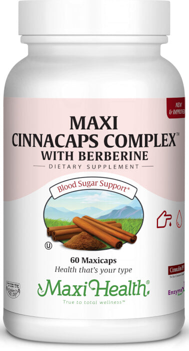 Cinnacaps With Berberine, 60 Caps