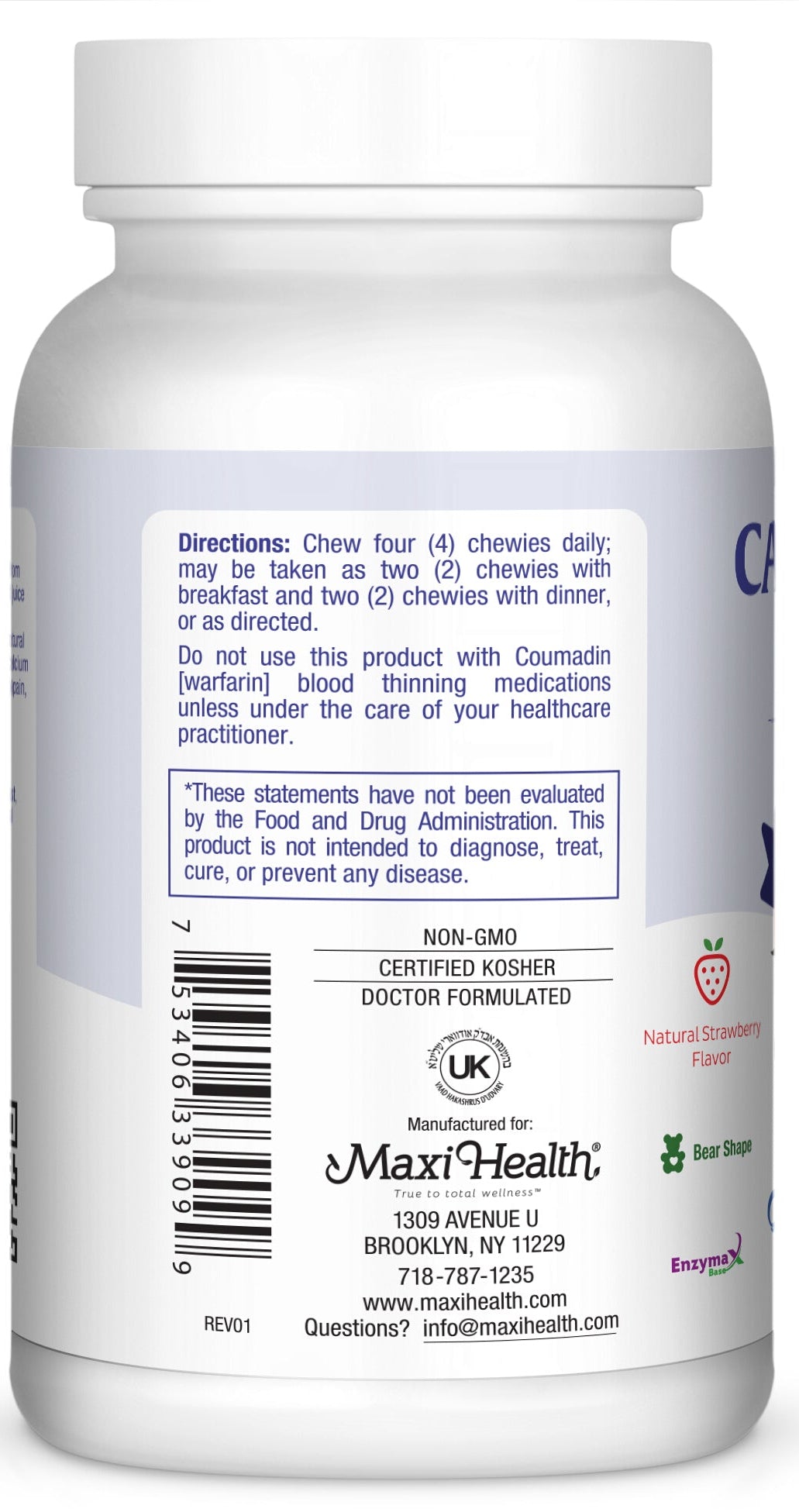 Cal K Yums!™ with Vitamin K2