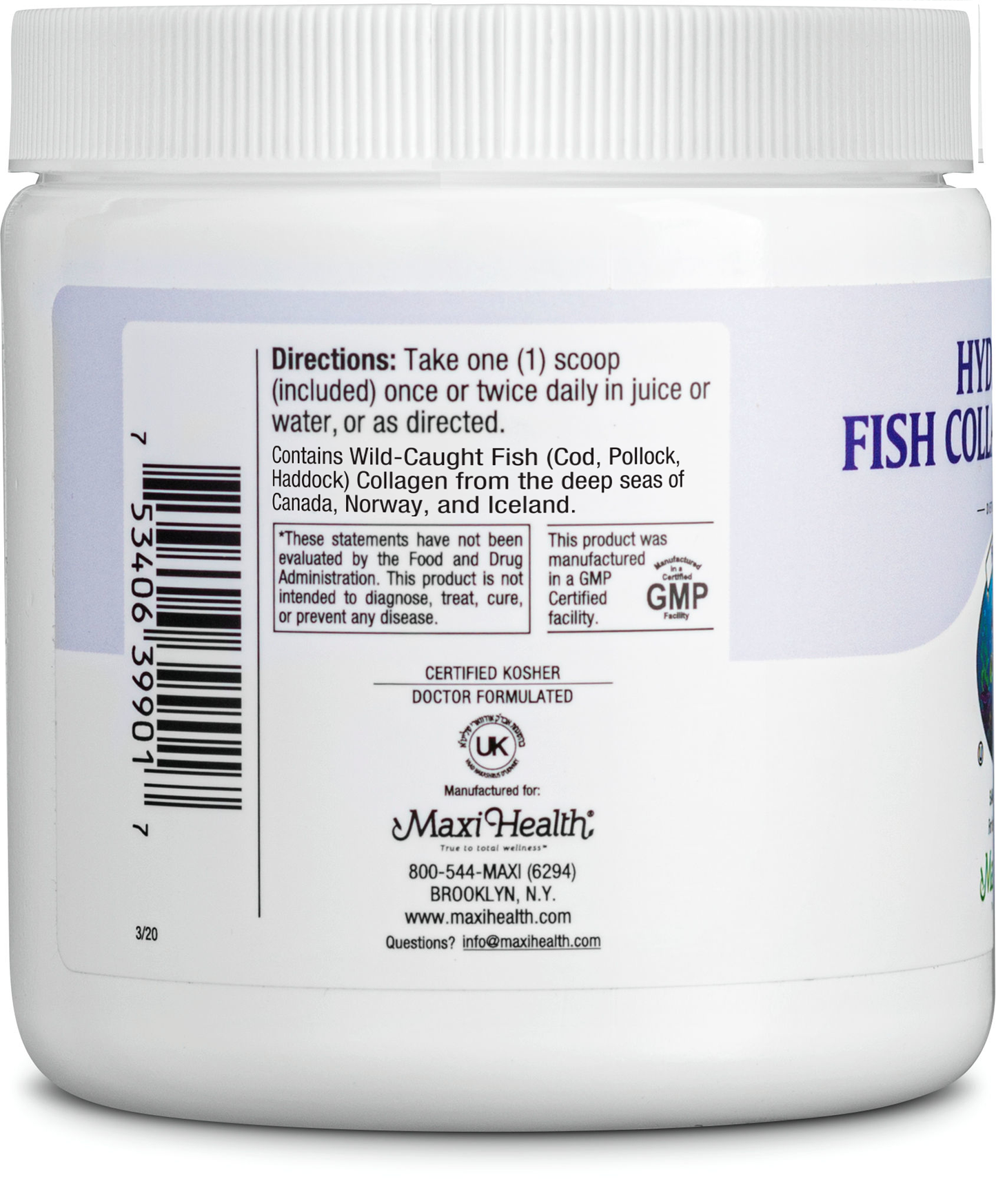 Hydrolyzed Fish Collagen Powder™
