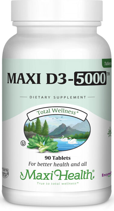 Vitamin D3 5000 Iu, 90 Tabs