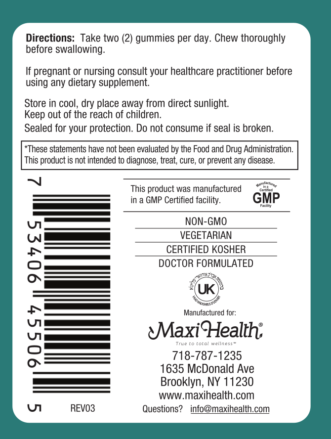 Maxi Magnesium Theanine Gummies