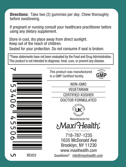 Maxi Magnesium Theanine Gummies