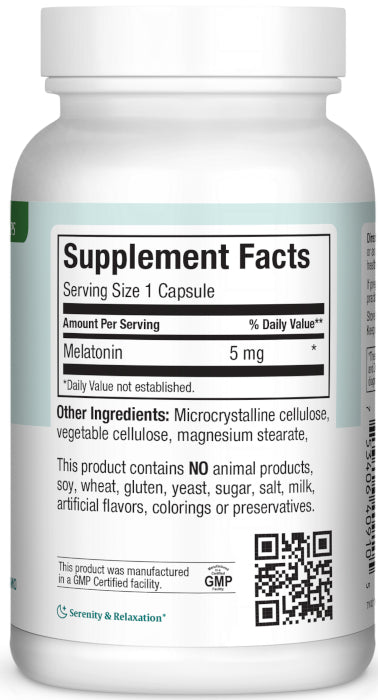 Maxi Melatonin™ 5 mg Capsules