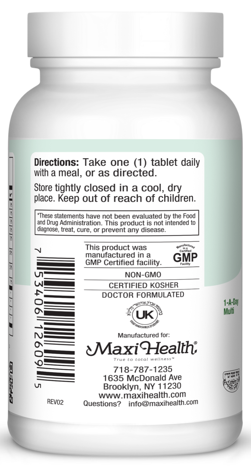 Maxivite™ without Iron