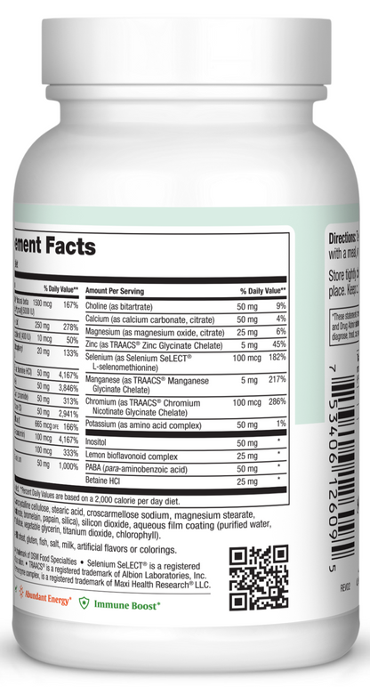 Maxivite™ without Iron