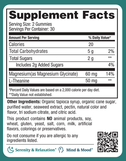 Maxi Magnesium Theanine Gummies