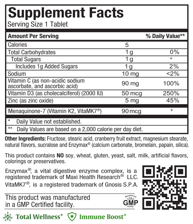 Cal K Yums!™ with Vitamin K2