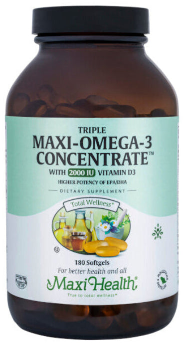 Triple Omega 3™ Concentrate (1000 IU D3)